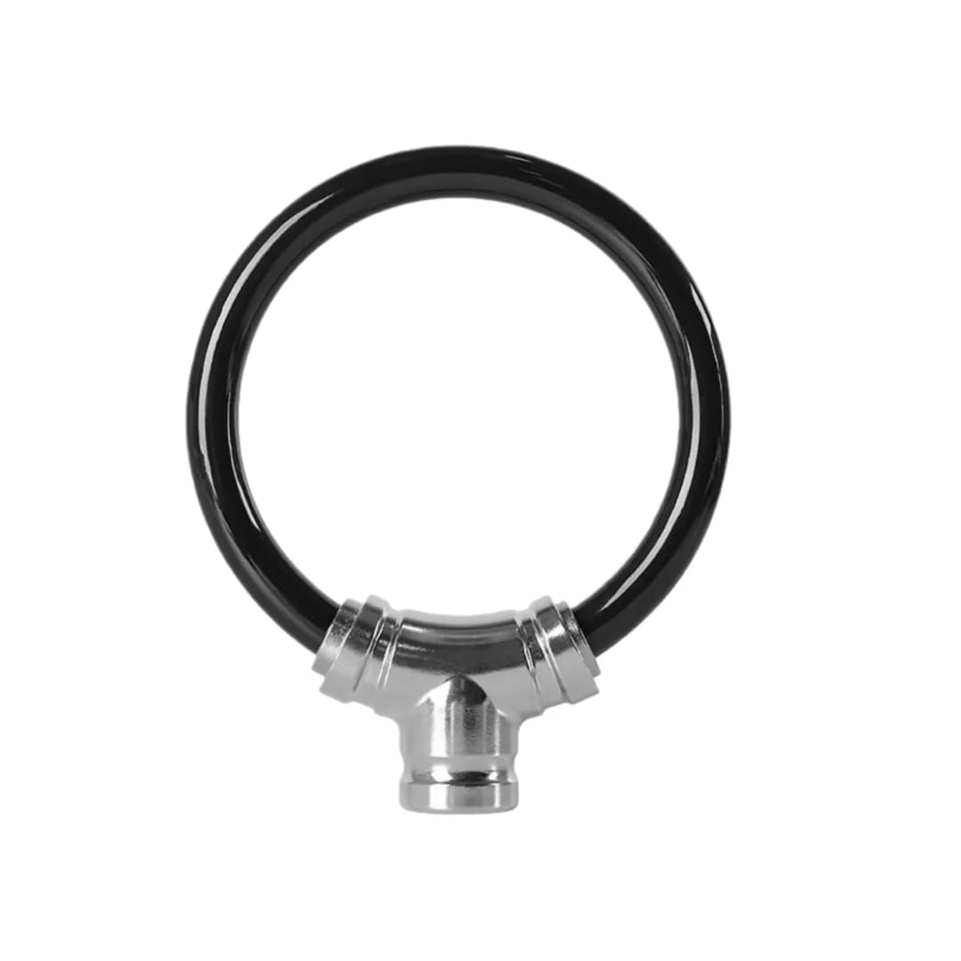 4 Cipher Combination Lock with Bicycle Steel Cable, Password Protection, Bicycle Safety Accessories