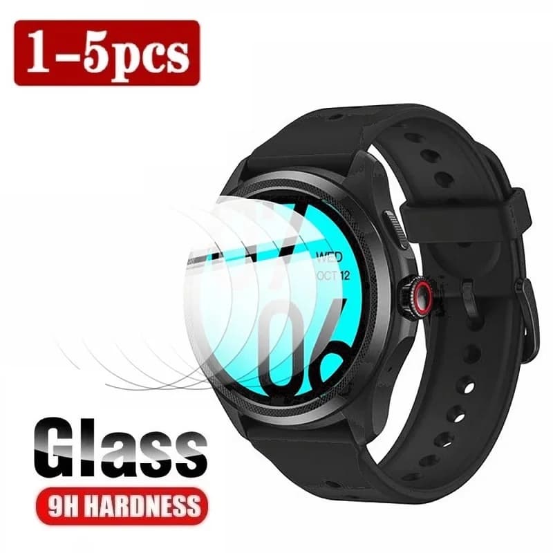 Pellicola protettiva in vetro per Ticwatch Pro 5 3 Protezione schermo Ultra GPS per Ticwatch Pro 5 3 Ultra GPS Pellicola protettiva in vetro