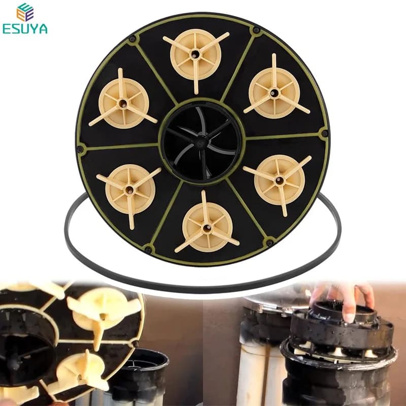 Valvola dell'acqua del modulo a 6 porte ESUYA 004-302-4408-00 sostituisce per Paramount, incluso O-Ring del guscio della valvola (PN: 005-302-0100-00)