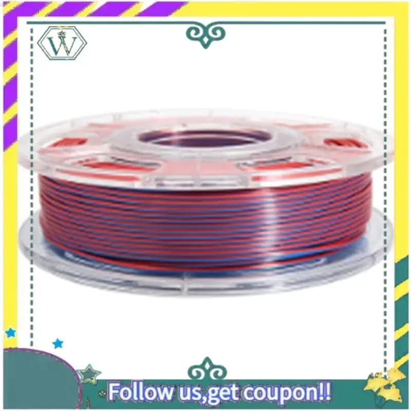 A28Q-3D Printing Consumables PLA Colorful Silk 1KG 1.75Mm Consumable Filament for 3D Printer Accessories