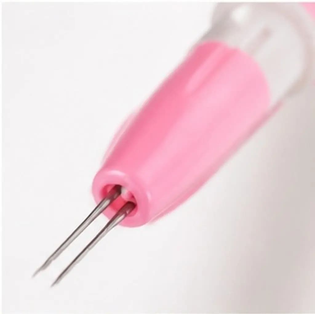 Needle Felting Pen Set 3 Needle Precision Punch Tool with Comfort Grip for DIY Felt Art Embroidery Crafts