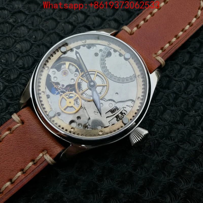 Customized Watch Handmade Original Mechanical Watch Weight Pendulum Hollow Movement Watch