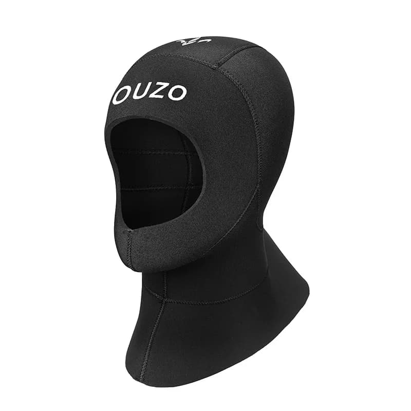 3MM Diving Hood with Extended Shoulder, Neoprene Snorkel Surf Cap for Cold Water & Sun, Soft Comfortable Thermal Headwear