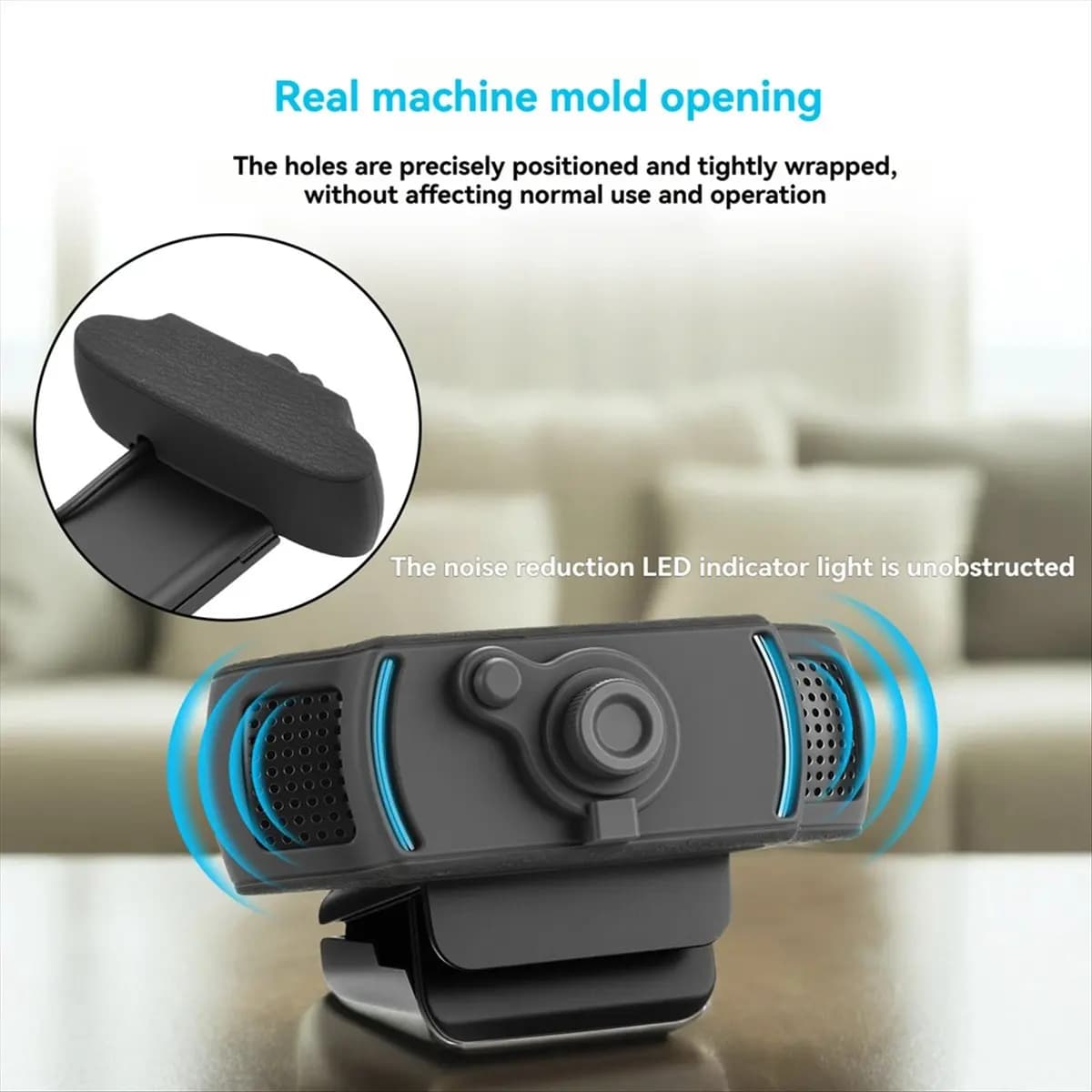 T35C Protective Case for C920x HD Pro Webcam/C920 PRO/C922x Cameras Protect Len Cap, Camera Cover to Protect Privacy