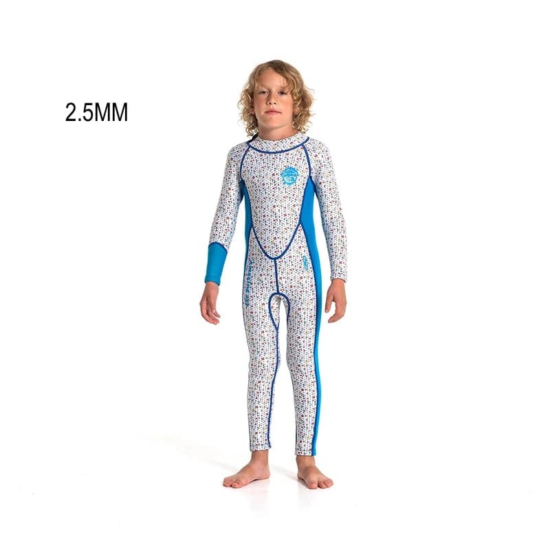 2.5MM Children Neoprene Outdoor Water Sports Snorkeling Surf Swimming Diving Mute Scuba Keeping Hot Water Fishing Mute for the whole body