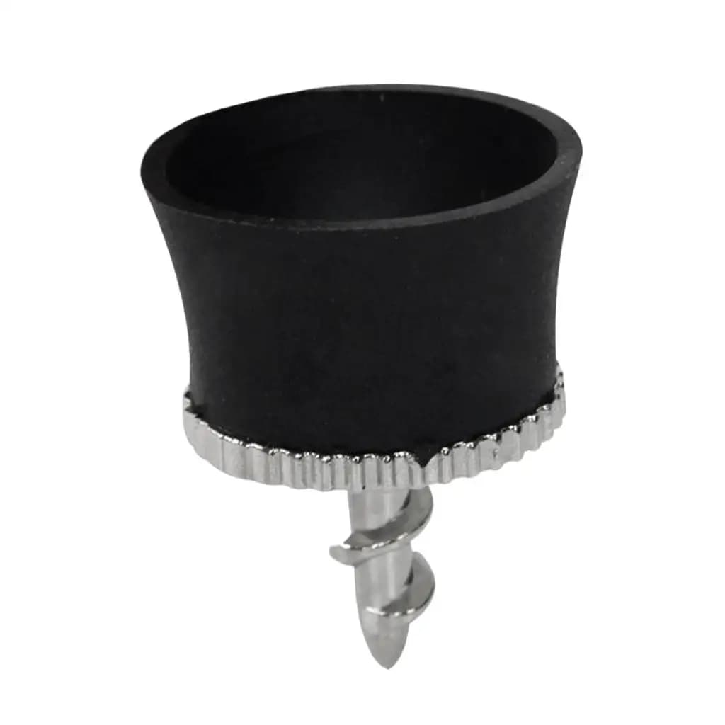 Suction Cup Ball Retriever Compact Zinc Alloy Golf Ball Picker for Mid Size Putter Grip Replacement