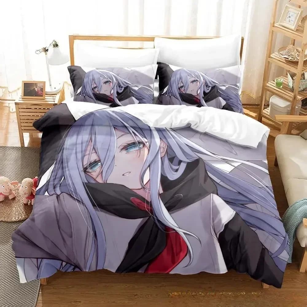Yoisaki Kanade Cartoon Anime Comfortable baby headdress pillow set bed linen decoration bedroom for children textiles for home