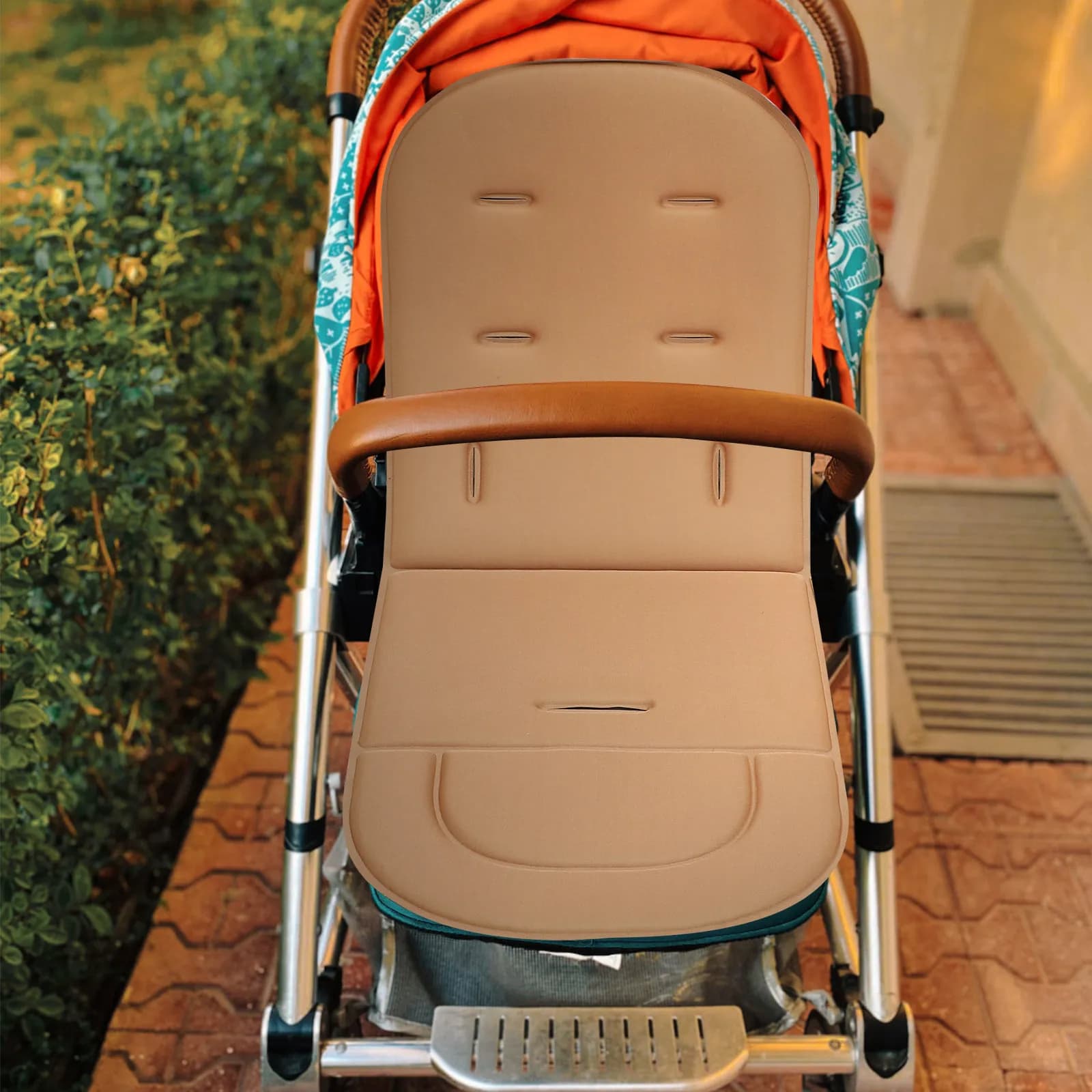 Universal Thickened Baby Stroller Cushion Breathable Cotton Seat Liner Soft Removable Washable Baby Seat Pad for Stroller Prams