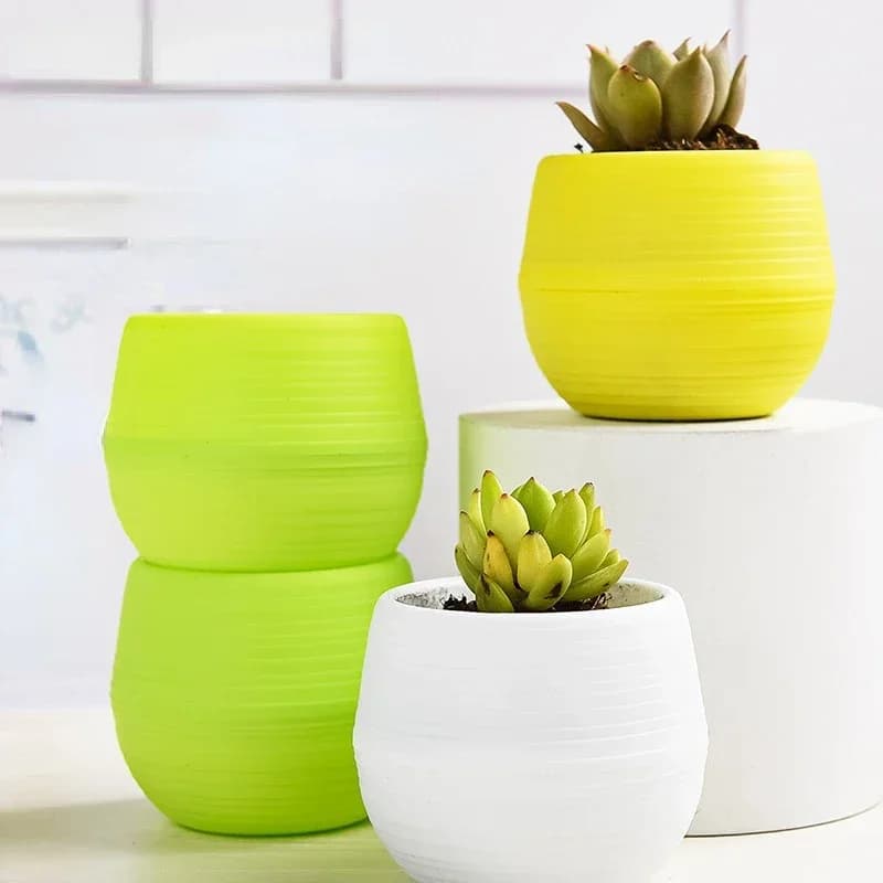 Piante succulente Vaso da fiori Vasi da fiori Mini vaso da fiori Piante da scrivania Vaso per piante grasse Decorazione del giardino di casa Vasi per vivaio Decorazioni per la casa