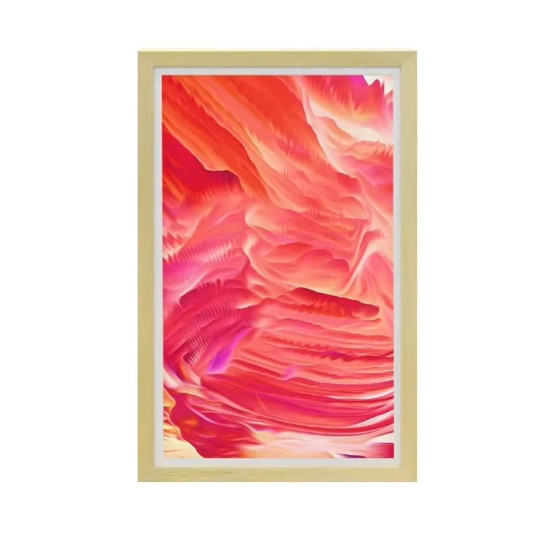Cornice Digitale 4K HD da 55 Pollici, Schermo LCD NFT, Cornice Portafoto da Parete per Gallerie d'Arte e Sale Espositive