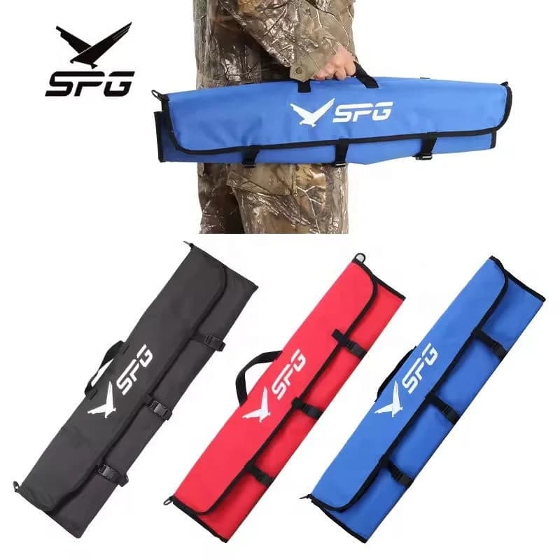 Borsa per Arco Tradizionale Ricurvo Smontabile, Accessori Leggeri per Caccia e Tiro con l'Arco, Kit Portatile con Custodia