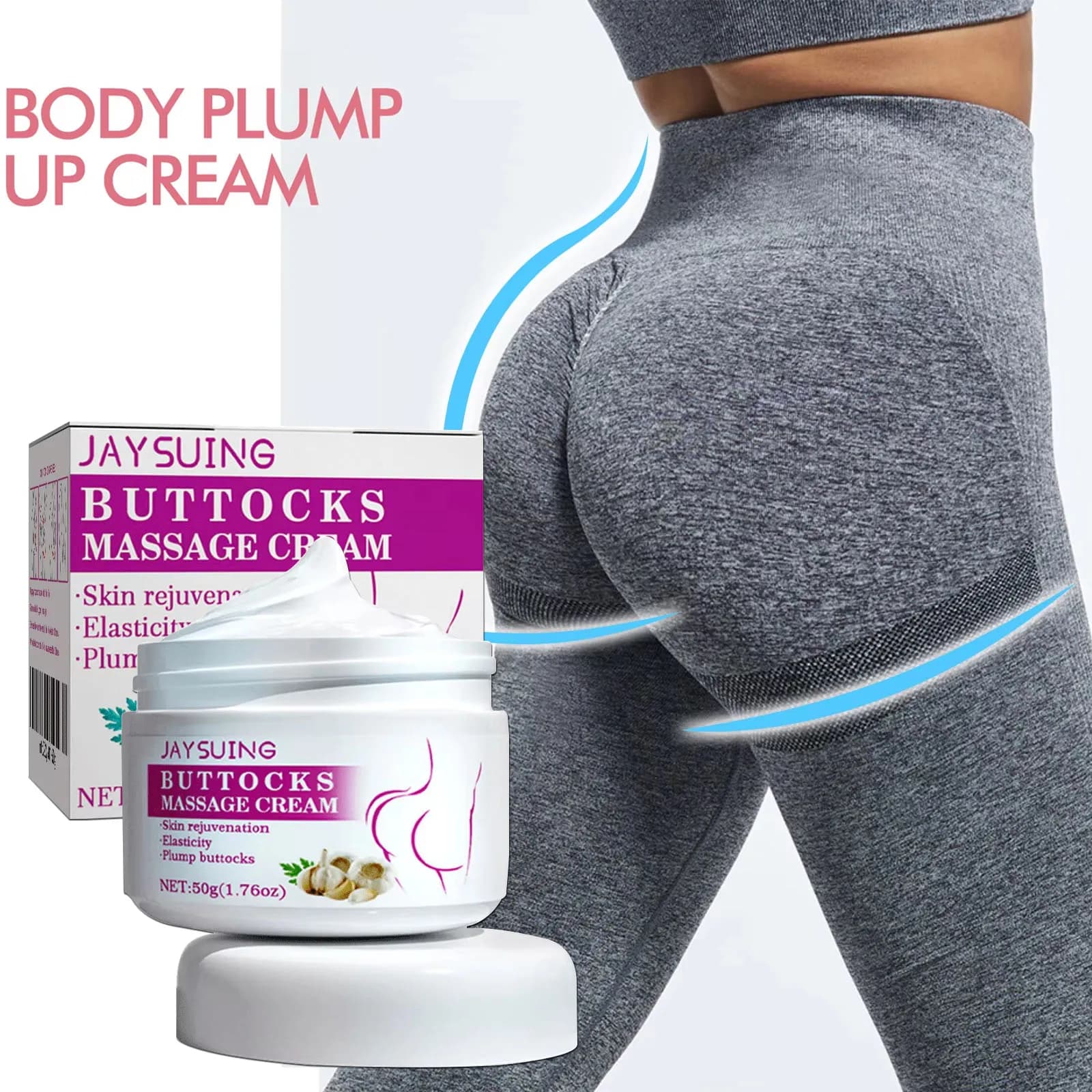Crema per l'ingrandimento dei glutei, olio essenziale rassodante per il sollevamento dei glutei, per aumentare il volume dei glutei, favorire la crescita dei fianchi, rassodare e modellare, cura del corpo sexy per donne