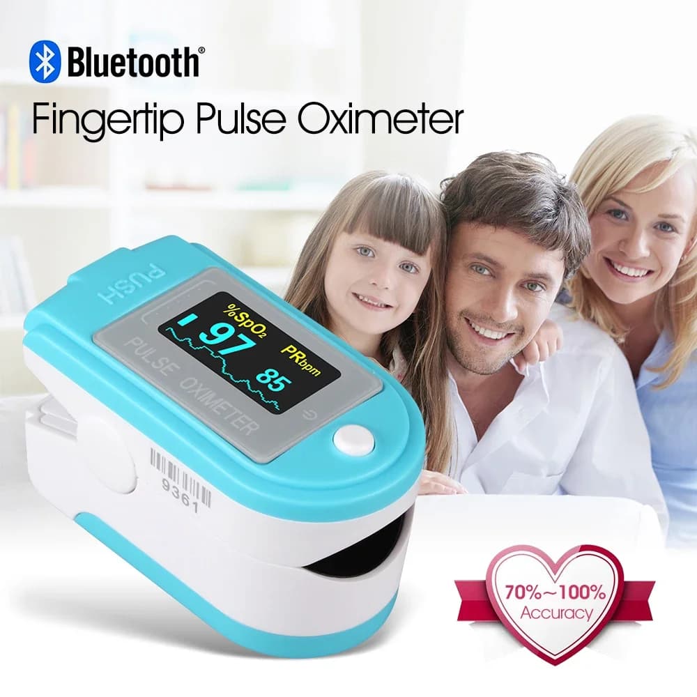 CMS50D-BT Bluetooth Adult finger pulse oLED by Spo2 finger pulse monitor + APP software
