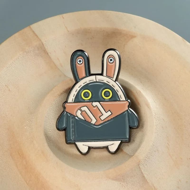 Zenless Zone Zero Anime Metal Badge Brooch Pin Cartoon Character Decorative Ornament Backpack Clothing Accessory Gift