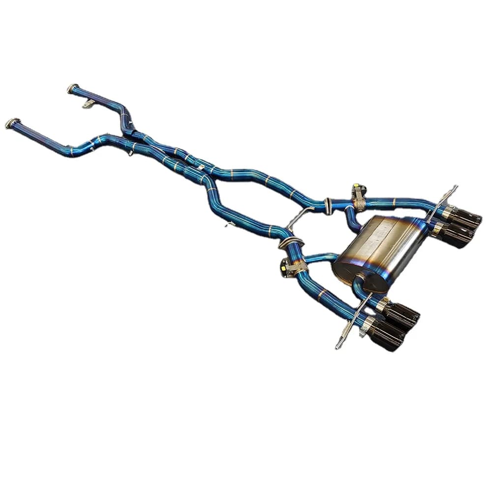 High Performance Valvetronic Exhaust System for G87, Titanium Pipe