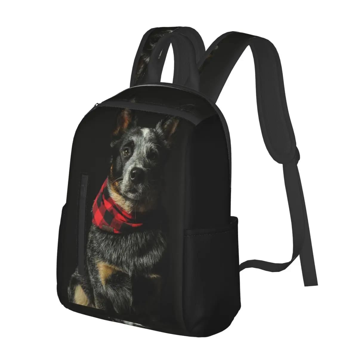 Zaino per studenti Australian Cattle Dog, borsa da scuola, zaino da viaggio per escursionismo, per uomo e donna, borsa a tracolla