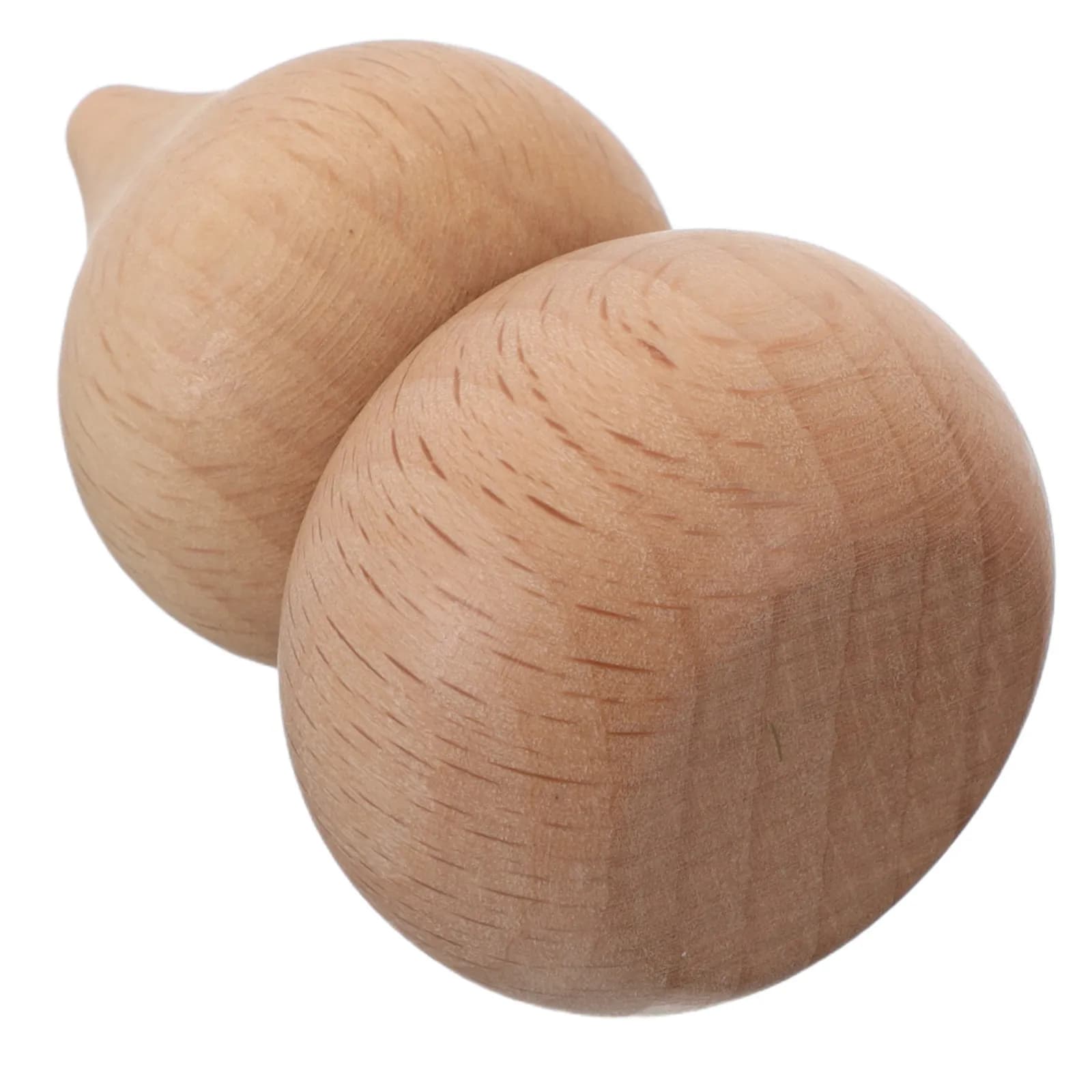 Flacone Roll-on in Legno di Noce Nero per Oli Essenziali, a Forma di Zucca, Antigoccia, Ricaricabile, Contenitore Roll-on da Viaggio 2ml per Aromaterapia
