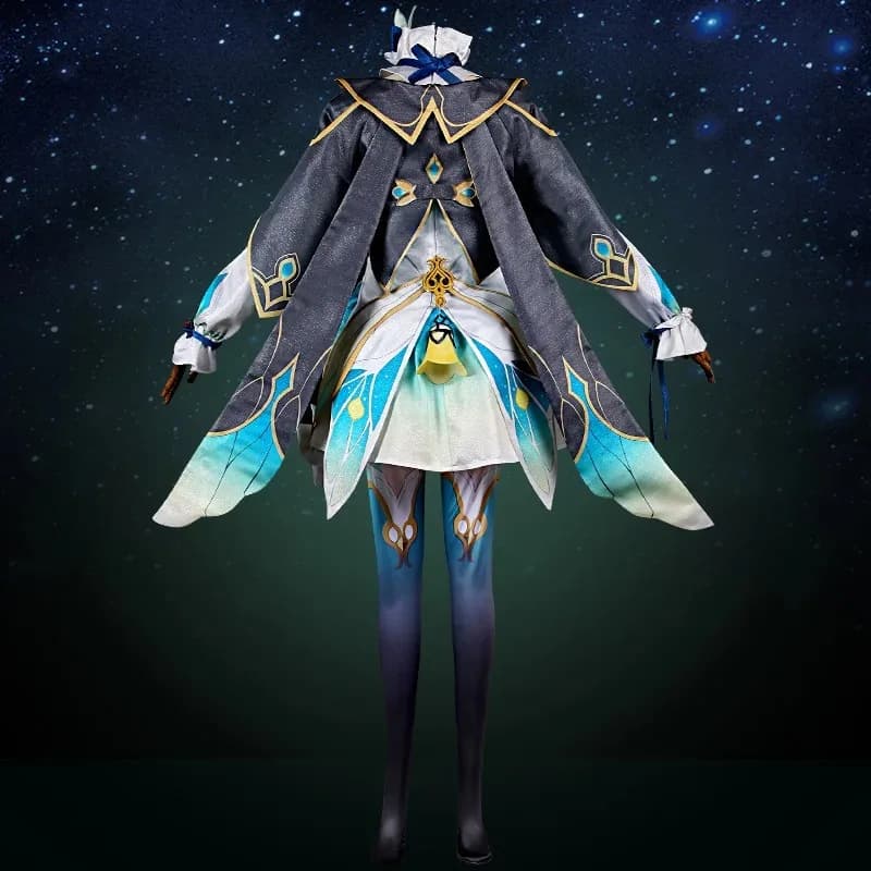 Honkai Star Rail Firefly Game Cosplay Costume Dress Uniform Full Set Suits Wig Shoes Women Halloween Party Carniavl Roleplayx;8'