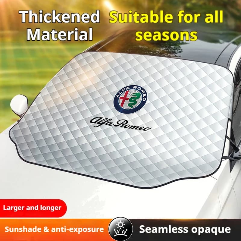 Car Front Windshield Sunshade Prevention Snow Shield Waterproof Cover For Alfa Romeo Giulietta 159 147 156 166 Mito Giulia GT
