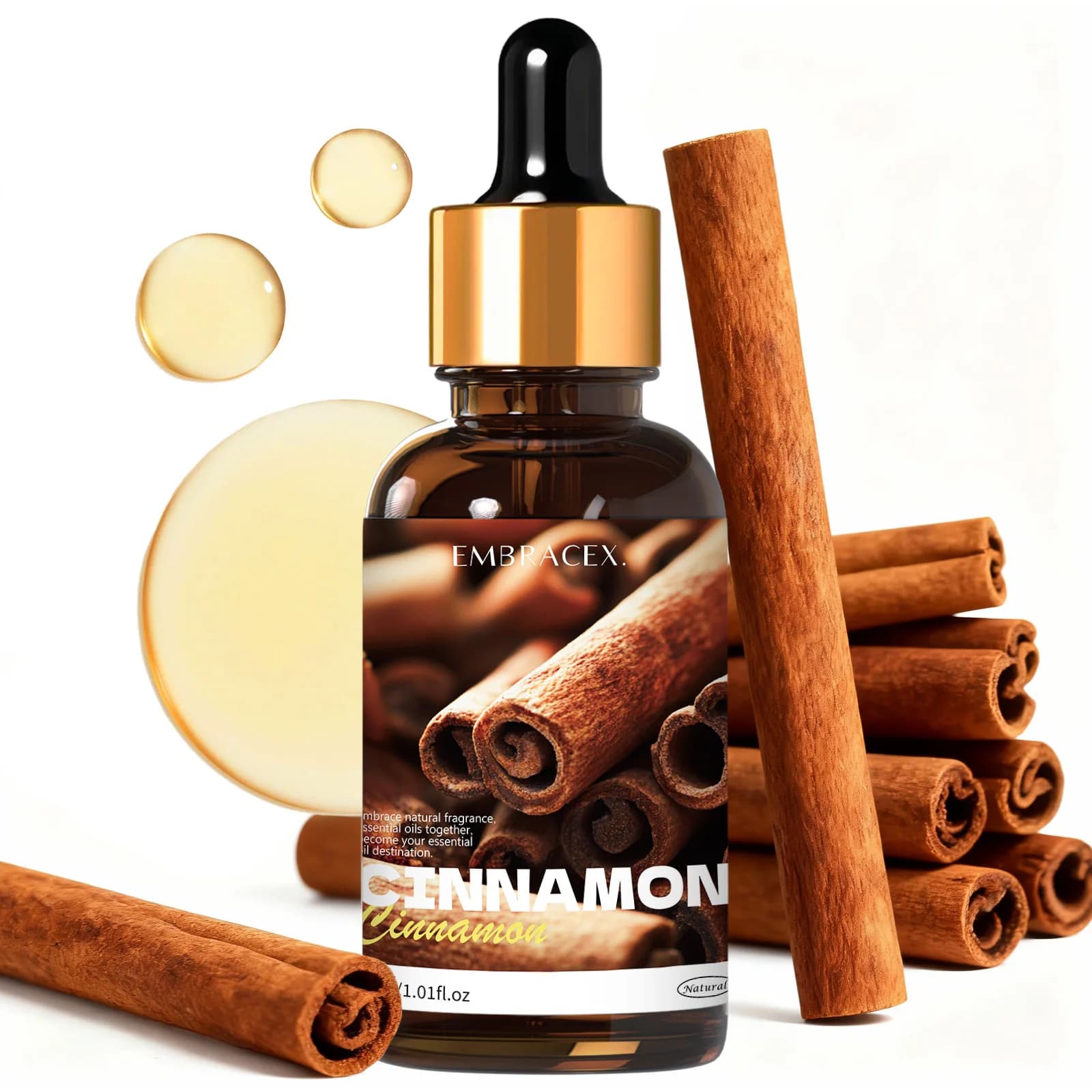 Olio essenziale di cannella da 30 ml per auto, per diffusori, progetti fai da te, produzione di candele, regalo per amici, aromaterapia