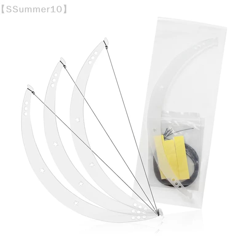 【SSummer10】Microblading Permanent Makeup Bow Arrow Ruler - Pre-Inked Tattoo PMU Brow Mapping Tool【SS】