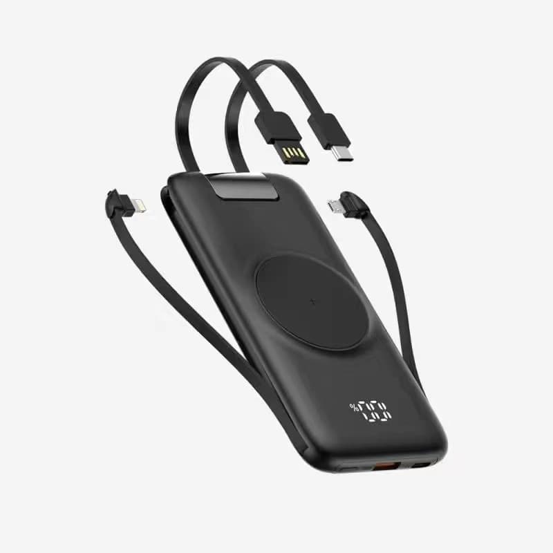 Caricabatterie esterno a ricarica rapida da 15 W Wireless Power Bank 20000 mAh 22,5 W per Huawei Samsung iPhone 16 15 PD 20 W Powerbank