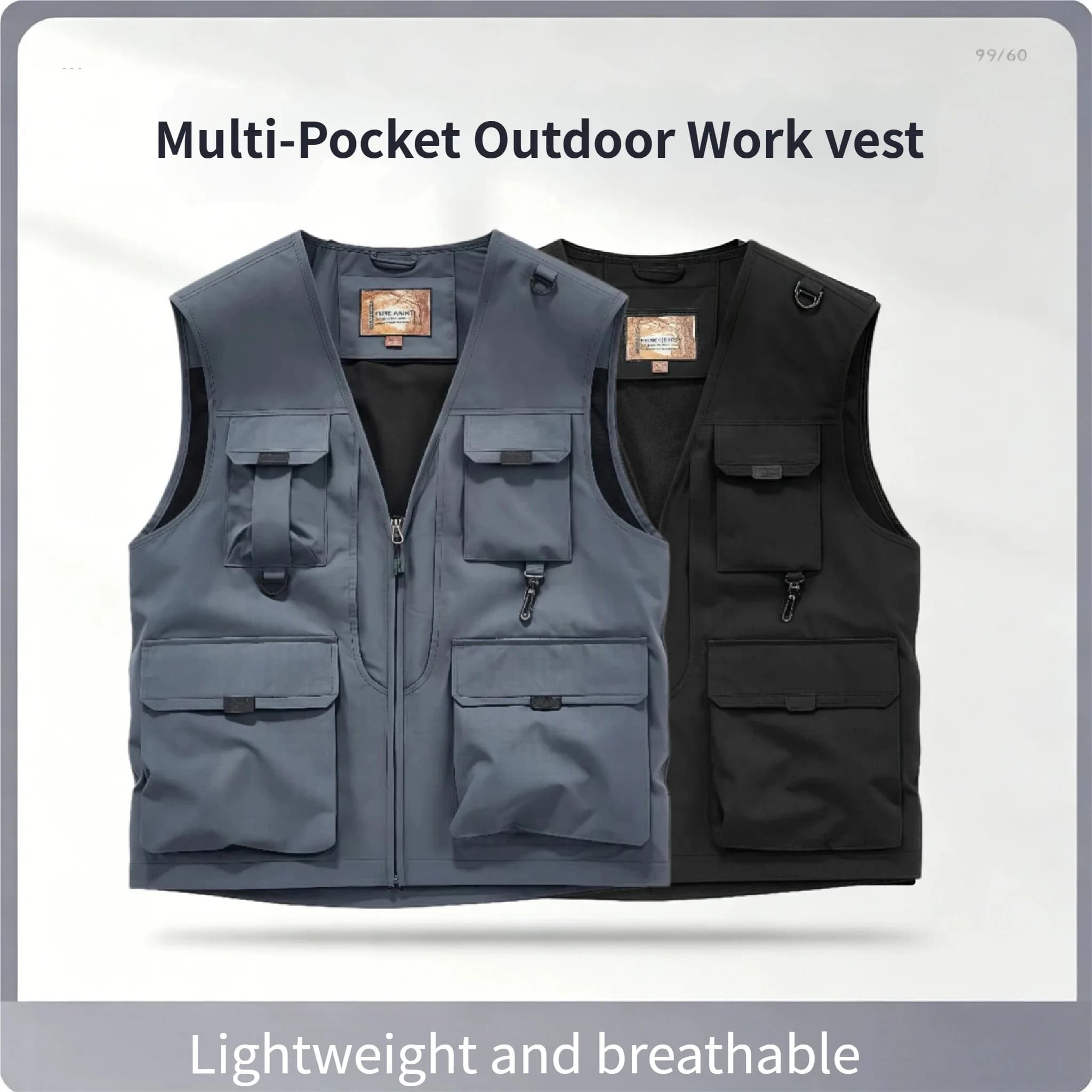 Gilet da Pesca 2026 Traspirante Multitasche in Rete per Esterni, Abbigliamento da Pesca, Gilet Fotografico, Gilet Sportivo da Escursionismo