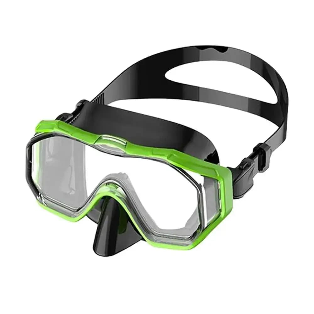 Anti-breaking PC Glass Swimwear PVC Strap Anti-fog Children's Underwater Mask Wide View Anti-lost Snorkel Swimwear Girls