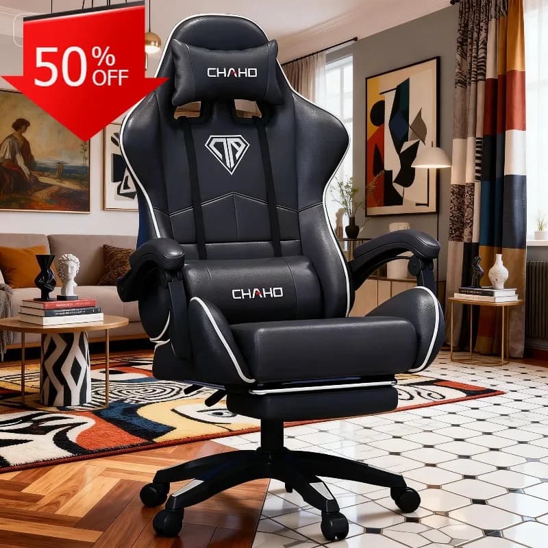Chaise De Gaming Chiar Sedia da gioco Sedia da gioco Sedie da soggiorno Bureaux De Travail Magalu Store Poltrona imbottita di design