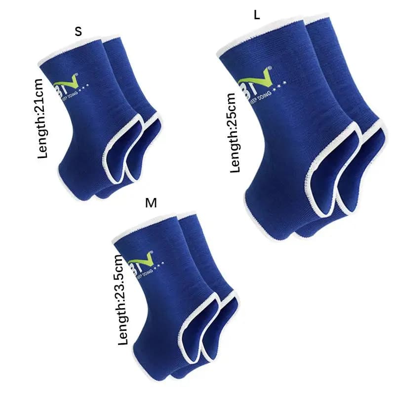 2 pezzi tutore per caviglia da boxe elasticizzato traspirante supporta la caviglia calzini a compressione per caviglia da combattimento tailandese calzini da allenamento per boxe