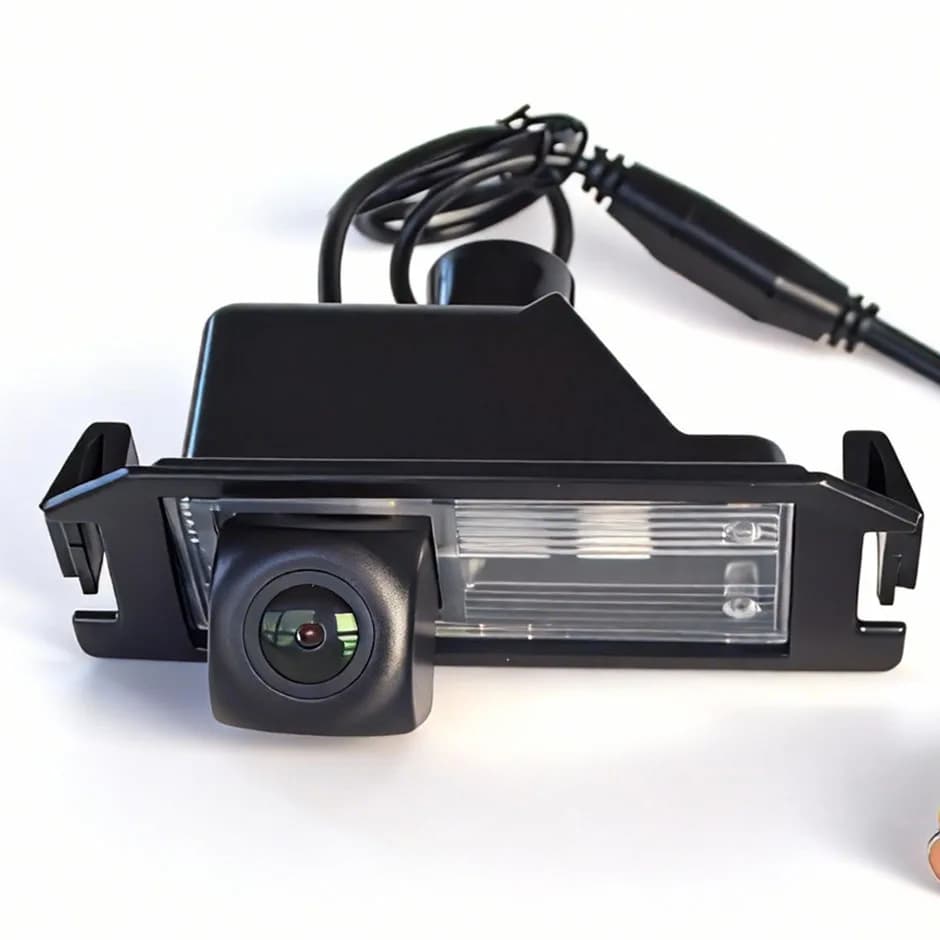 Retromarcia HD CVBS or AHD camera for Targa Light Compatible with Hyundai I10 I20 I30 Eon Elantra Genesis and Kia Morning