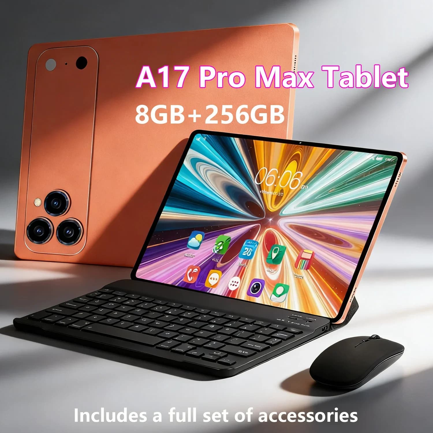 Tablet A17 Pro Max 10.1" FHD 8+256GB Battery 4000mAh Android Tablet for Students and Professionals Free Shipping Special Offer