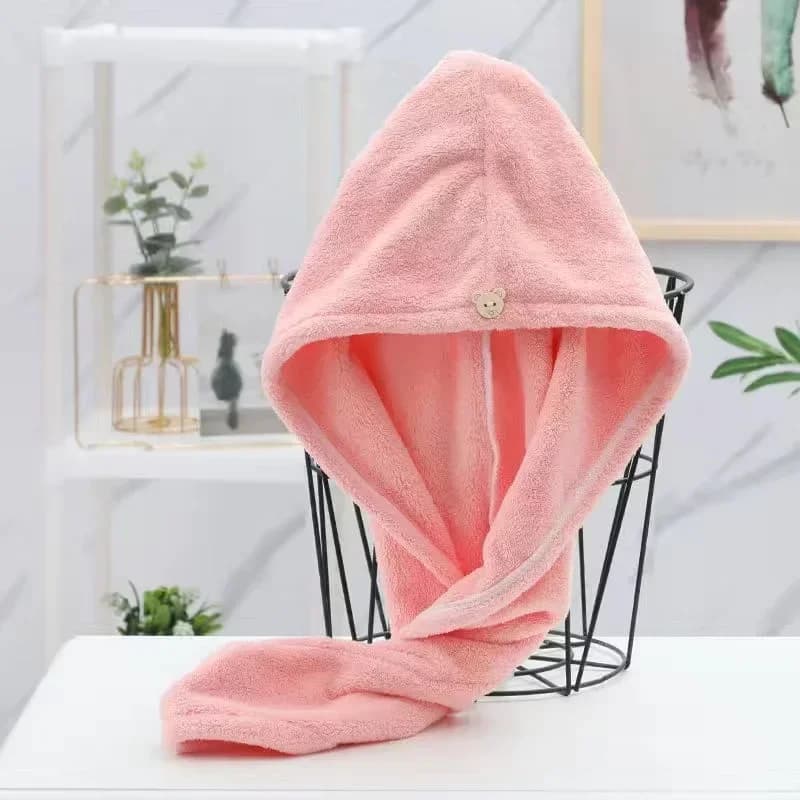Towel head towel bath towels supplies for bath beach fiber Superfine quick drying woman soft women's phoned woman's hand home