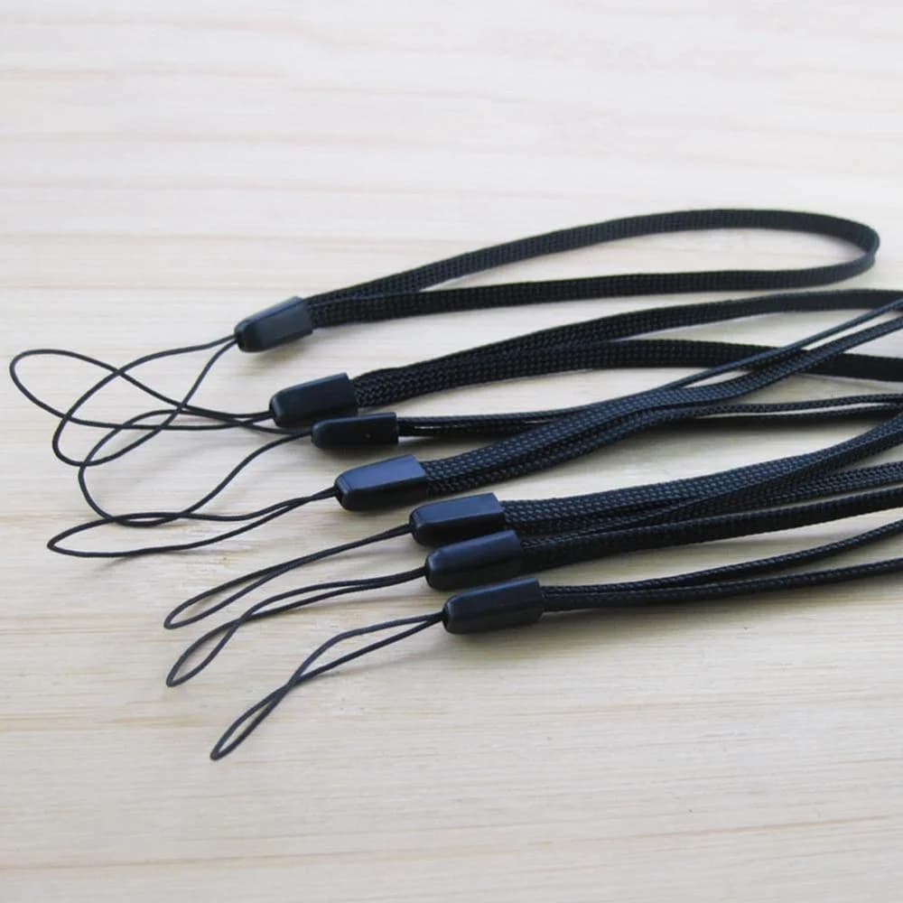 1/5/10Pcs Cinghia Da Polso di Pino Corda Cinghia Del Telefono Mobile per Il IPhone HUAWEI Realme Cordino In Nylon Selfie Bastone Torcia Elettrica