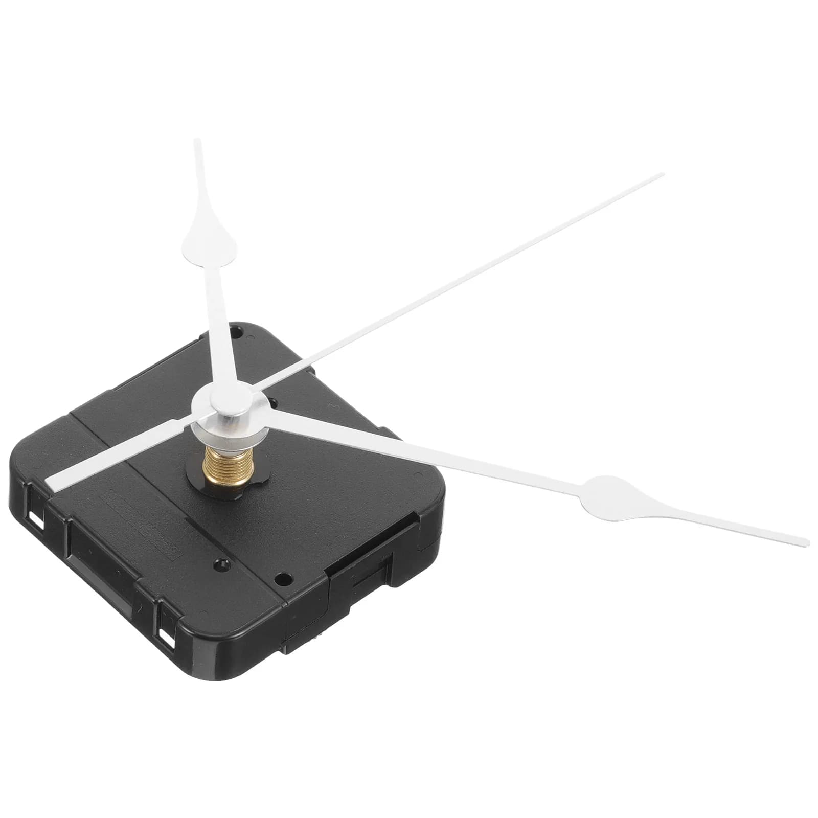 Kit Meccanismo Orologio 1 Set con Movimento a Rotazione Inversa per Orologi da Parete Personalizzati, Struttura in Plastica e Ferro, Funzionamento a Batteria, Fai da Te