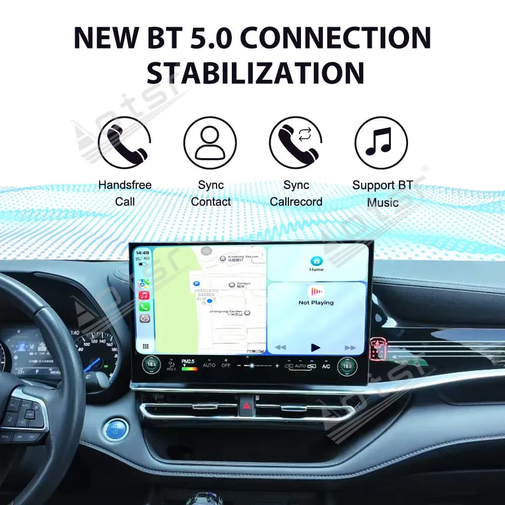 Android 15.8 Inch Touch Screen Car Radio For Toyota Crown 2022-2025 Car Multimedia Display GPS Navigation Carplay Head Unit 4G