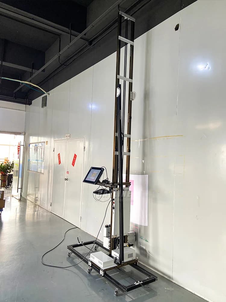 Wall Direct Inkjet Industrial Printer Wall Tile Printing Machine For Large Size UV 5D 3D Floor Tiles For Sale