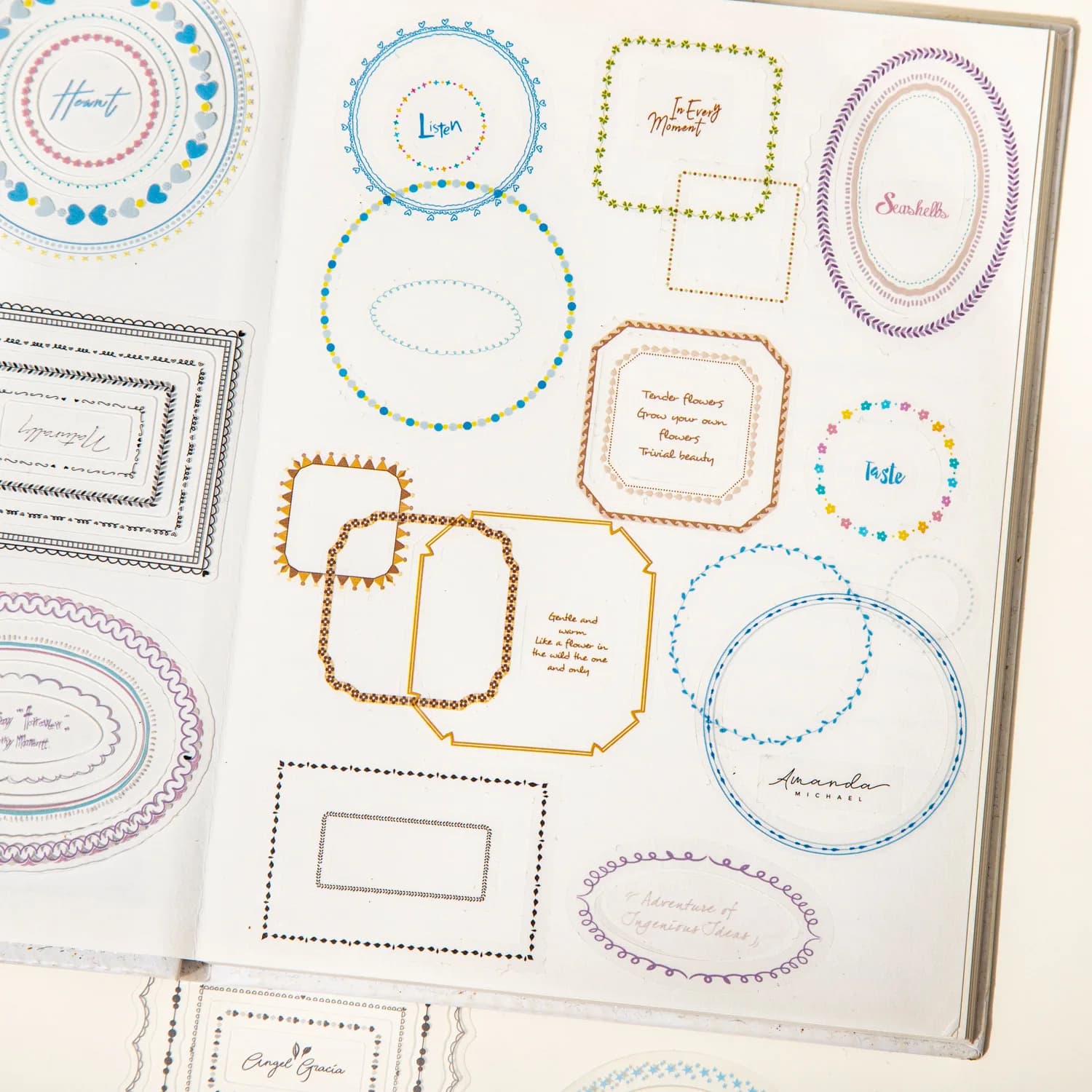 10 Pezzi Adesivi Kawaii per Cancelleria, Decorazioni per Diario e Planner, Sticker per Scrapbooking