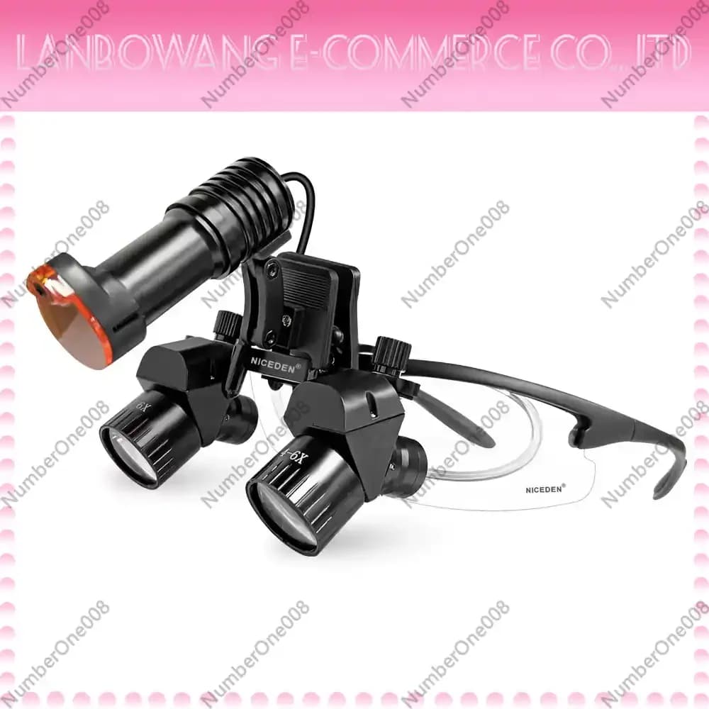 Suitable for4X 5X 6X Lab Binoculars Magnifigers Ergovisions Headlamp Loupes with LED Light 300-600mm
