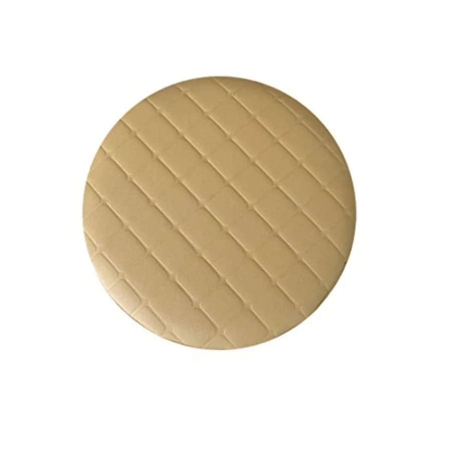 Round Stool Cushion Faux Leather Barstool Chair Cover with Elastic 15.74inch
