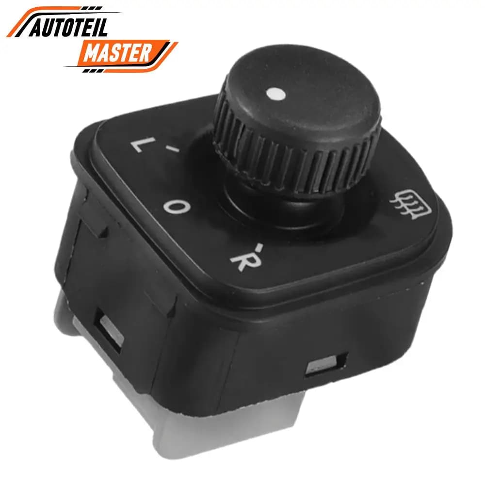 Porta laterale Specchietto retrovisore Regolare Manopola dell'interruttore Controllo del riscaldamento per Seat AlhambraVW Golf Jetta Passat Tiguan 1K0959565J