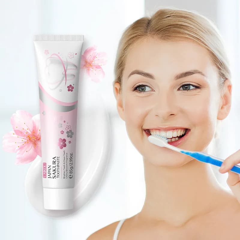 LAIKOU Illumina Whitening Yellow Tooth Snails Dentifricio Cleaning Deep Efficacy Removing Tooth Cleansing Oral Care 85g