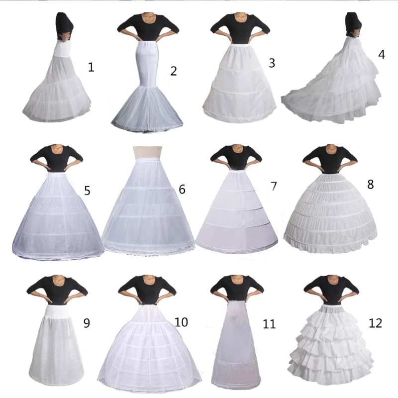 Sottoveste in crinolina, gonna a cerchio, sottogonna vintage per abito