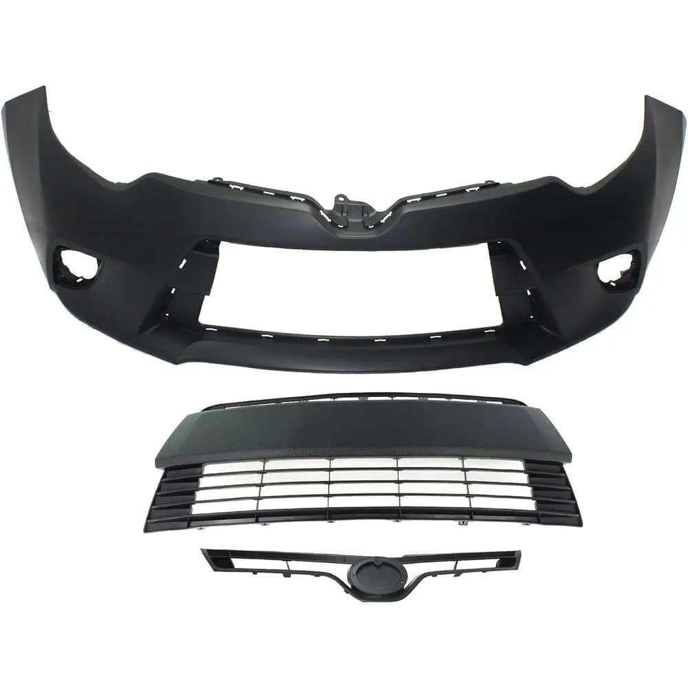 Kit Copertura Paraurti Garage-Pro Compatibile con Toyota Corolla 2014-2016, Adatto Solo ai Sottomodelli CE/L/LE/LE Eco, Senza Griglia Cromata