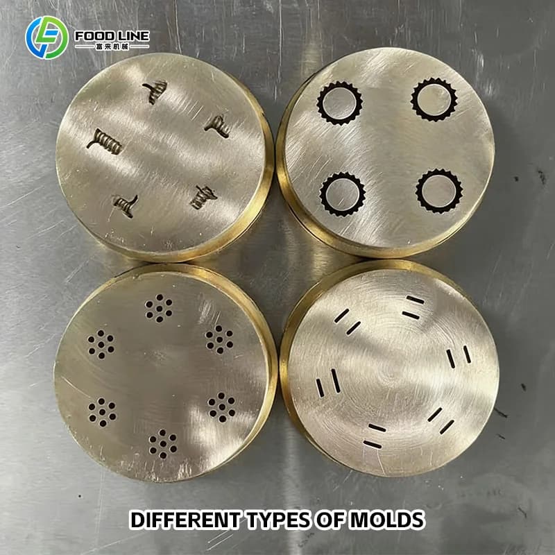 Customized Industrial Macaroni & Spaghetti Shared Line - Food-Grade Pasta Extruder Machine