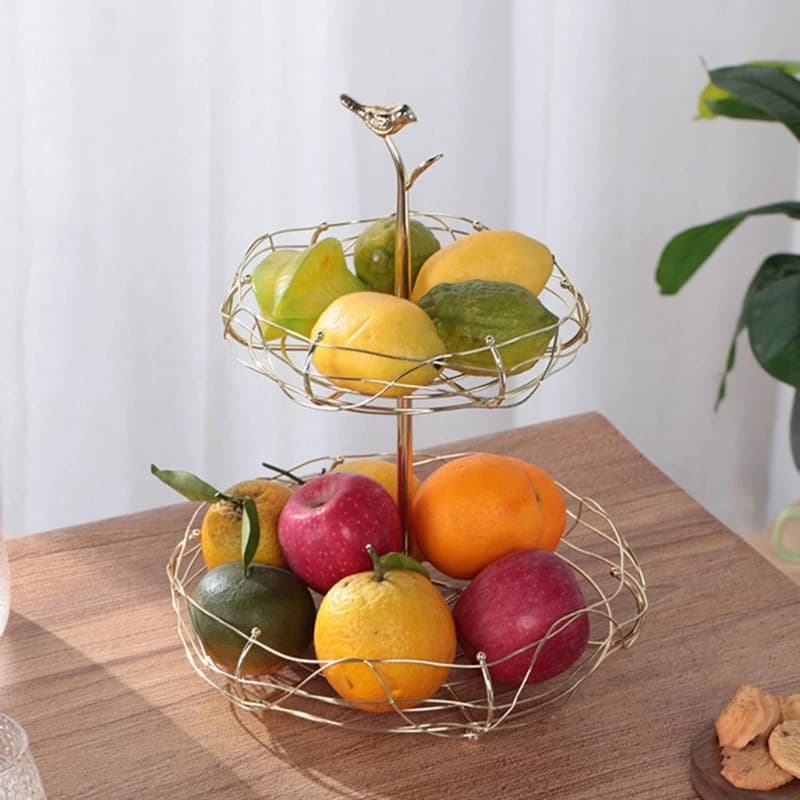 Cesto frutta in ferro frutta multistrato Cesto frutta da cucina Cesto verdure