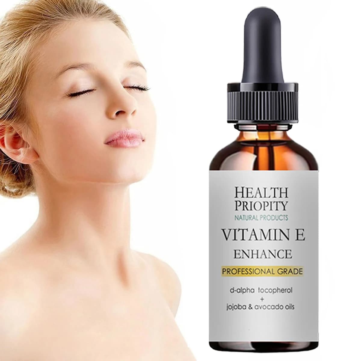 5ML/15ML/30ML/50ML/Facial Essence Essential Oils Vitamin E Skin Oil 100% Nature Siero Face Anti-wrinkles Hydrating Strait Whiteni