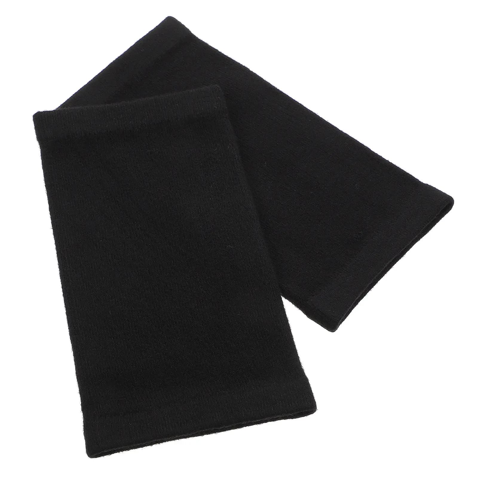 2 Pezzi Coprigambe Termici in Lana, Protezione per Caviglia, Supporto Articolare, Sollievo dal Dolore Muscolare, Fascia Compressiva Elastica per Sport