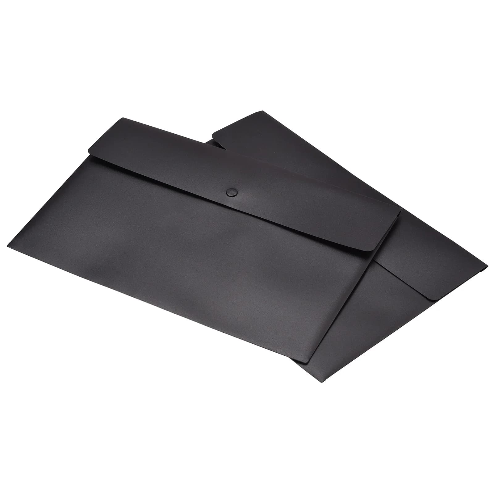 5Pcs portadocumenti portatile tasche A4 busta portadocumenti con bottone a pressione PP custodia multifunzionale leggera