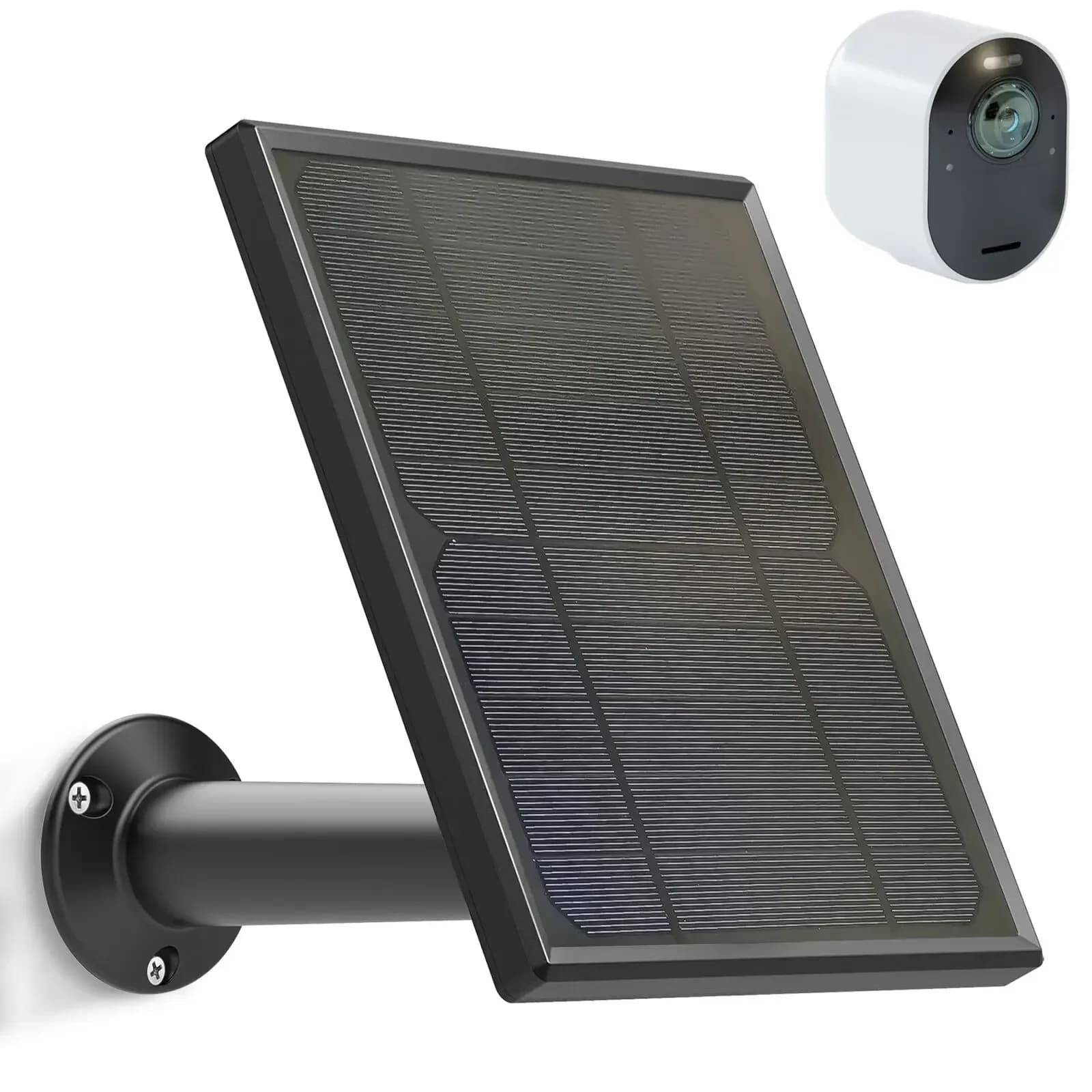 6W 6V Solar Panel Charging for Arlo Ultra/ Ultra 2 /Arlo Pro 3/Pro 4t/GO 2/PRO 5S